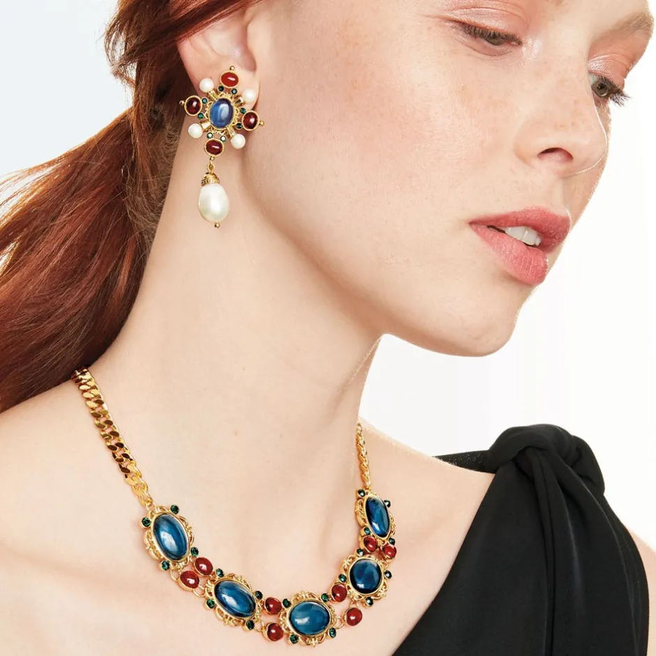 Hot Ellen Jeweled Earrings Earrings