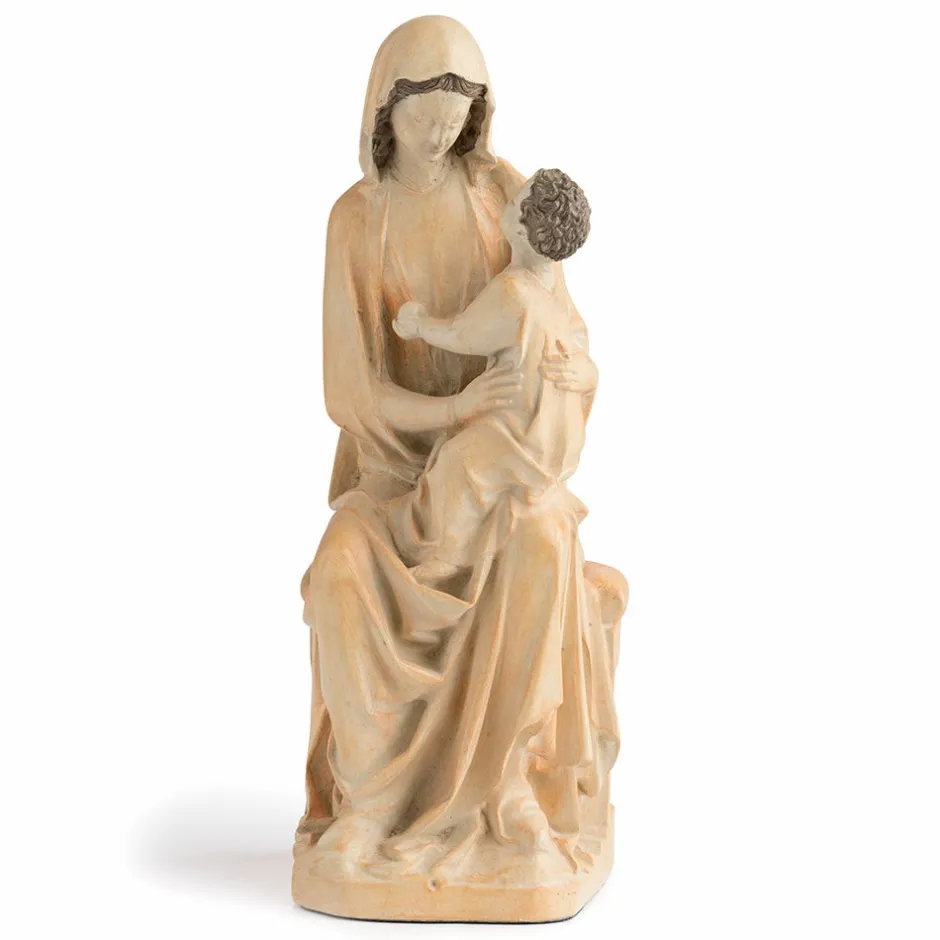 Enthroned Virgin and Child Sculpture Sculpture