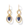 Discount Etruscan Lapis Double-Drop Earrings Earrings