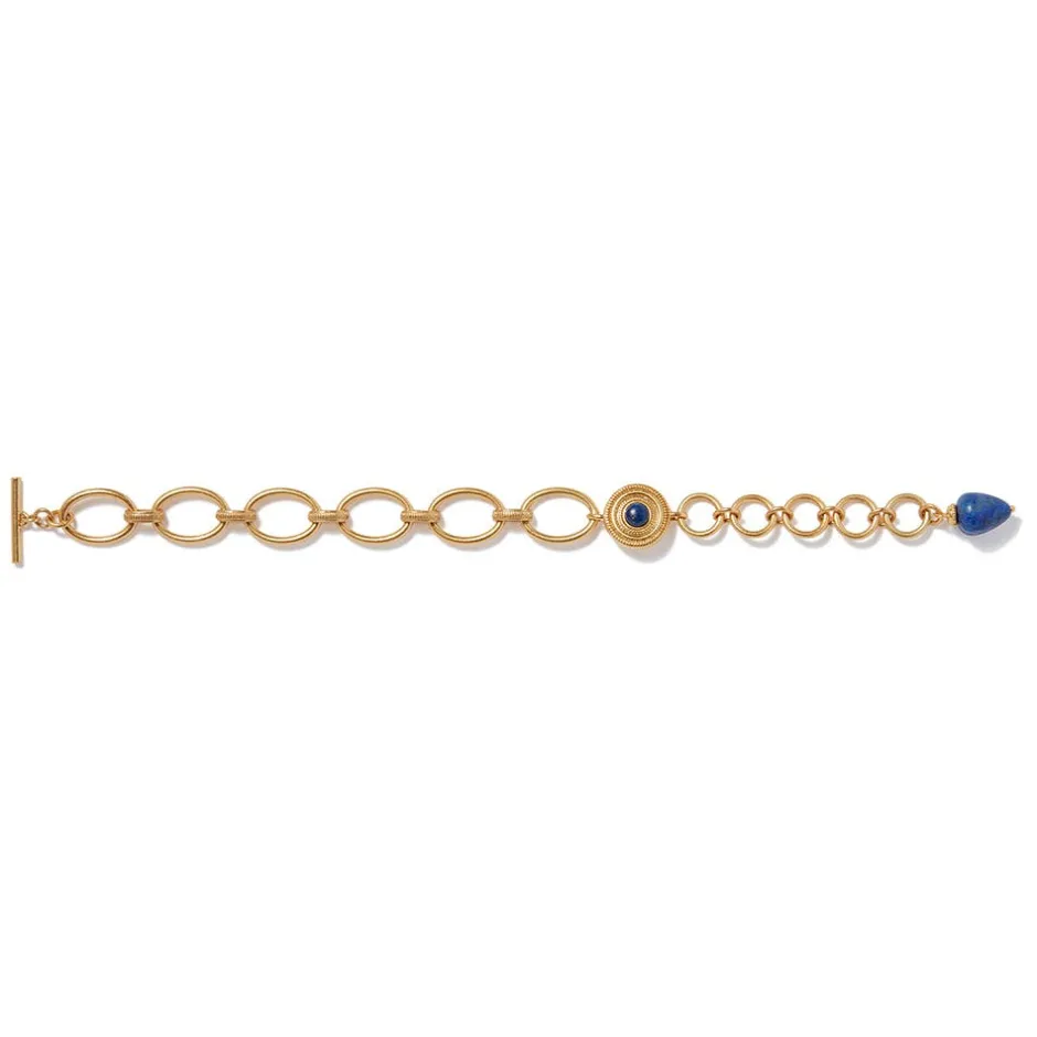 Etruscan Lapis T-Bar Bracelet Bracelets