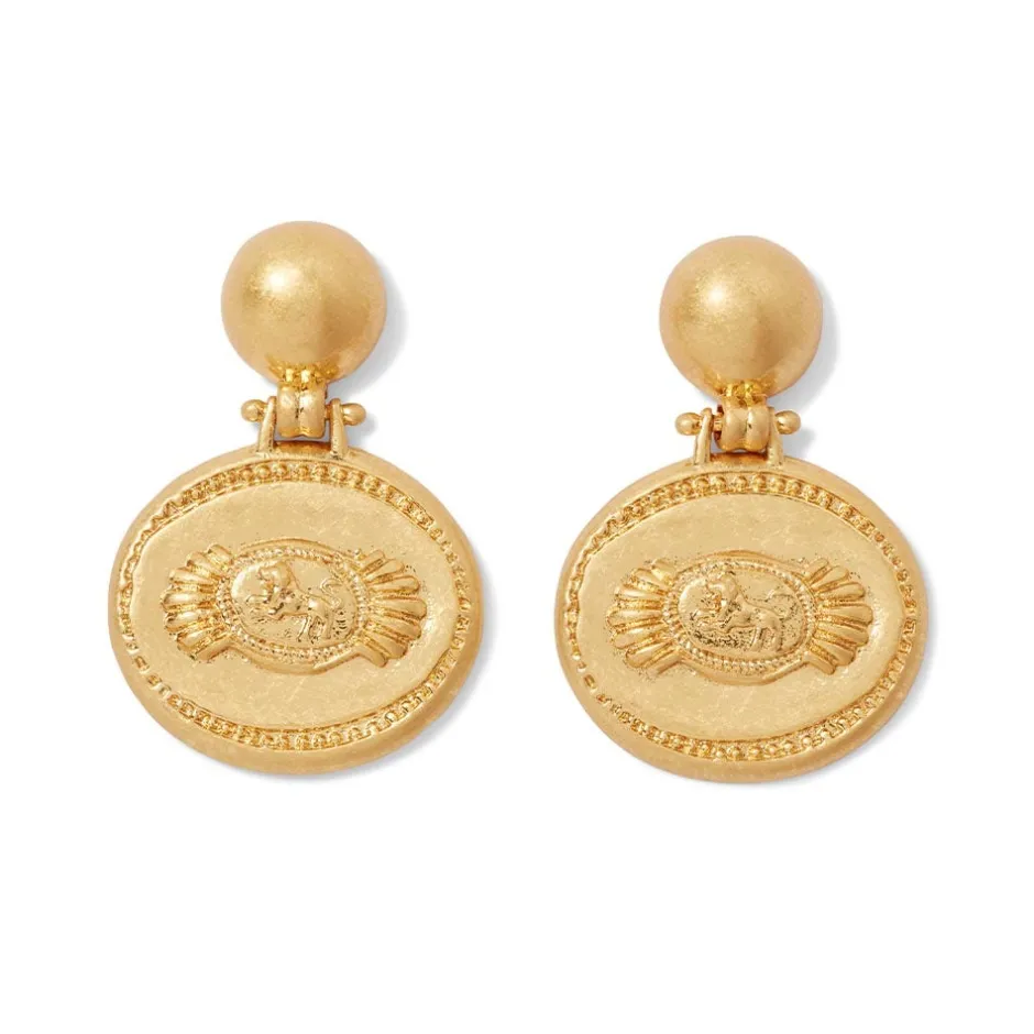 Best Etruscan Lion Drop Earrings Earrings
