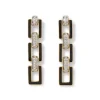 Discount European Buckle Enamel Drop Earrings Earrings