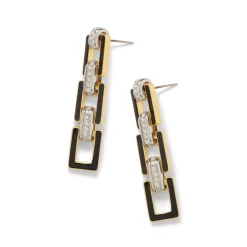 Discount European Buckle Enamel Drop Earrings Earrings