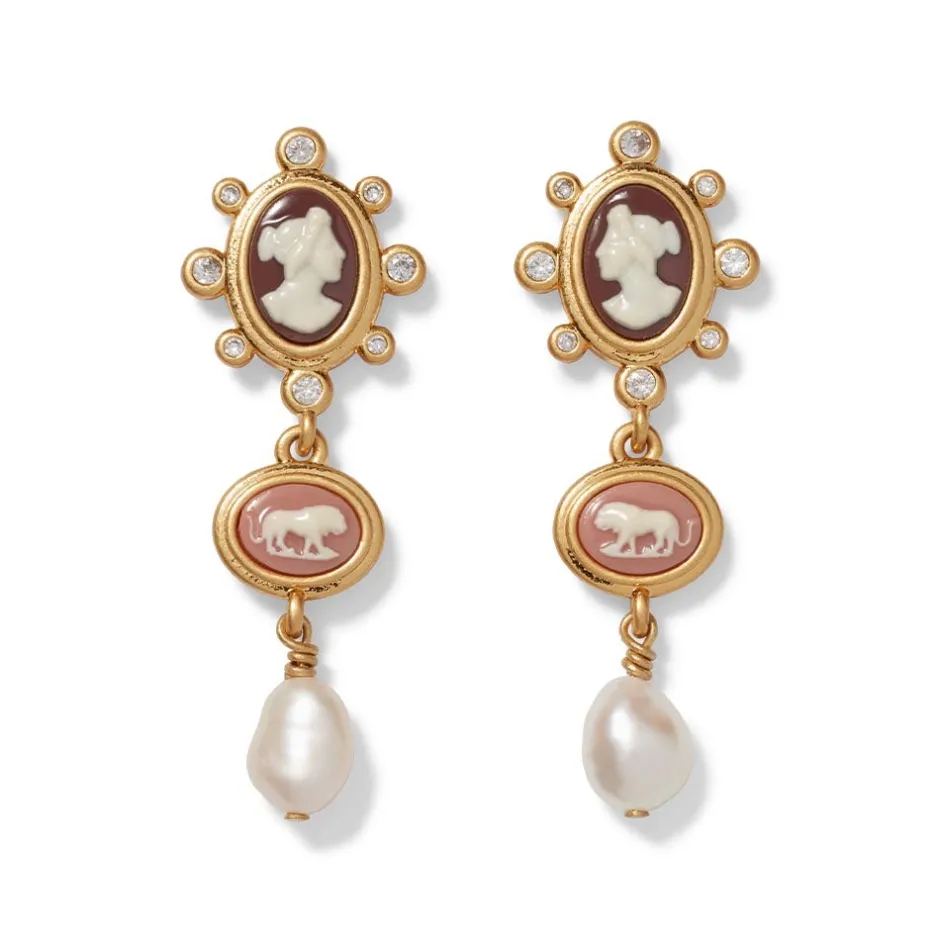 Best European Cameo Drop Earrings Earrings