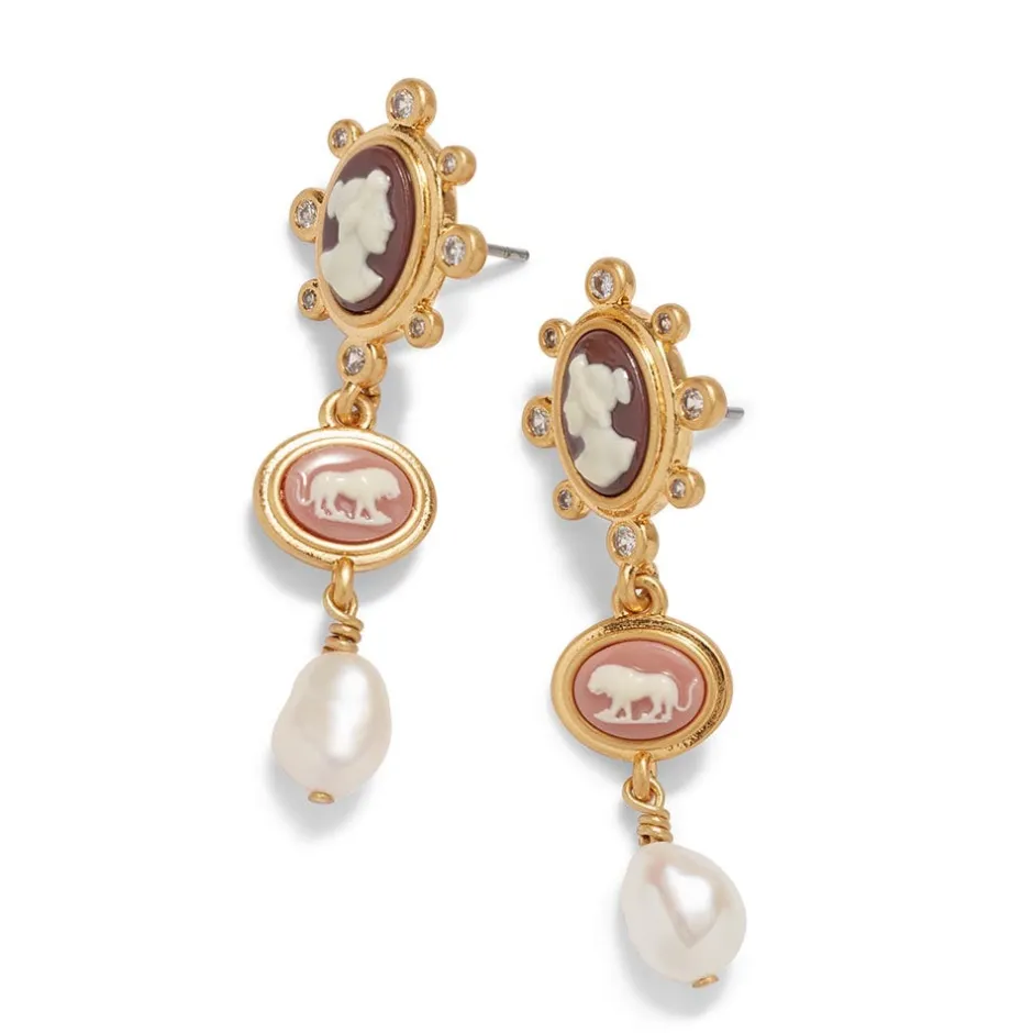 Best European Cameo Drop Earrings Earrings