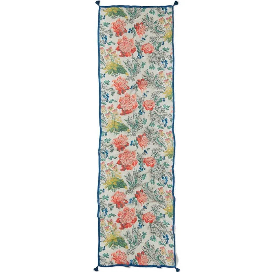European Floral Shawl Scarves & Wraps