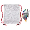 Favorite Galleries of The Met Color & Learn Washable Kids' Drawstring Backpack Art Supplies & Easels