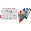 Favorite Galleries of The Met Color & Learn Washable Kids' Pencil Case Art Supplies & Easels
