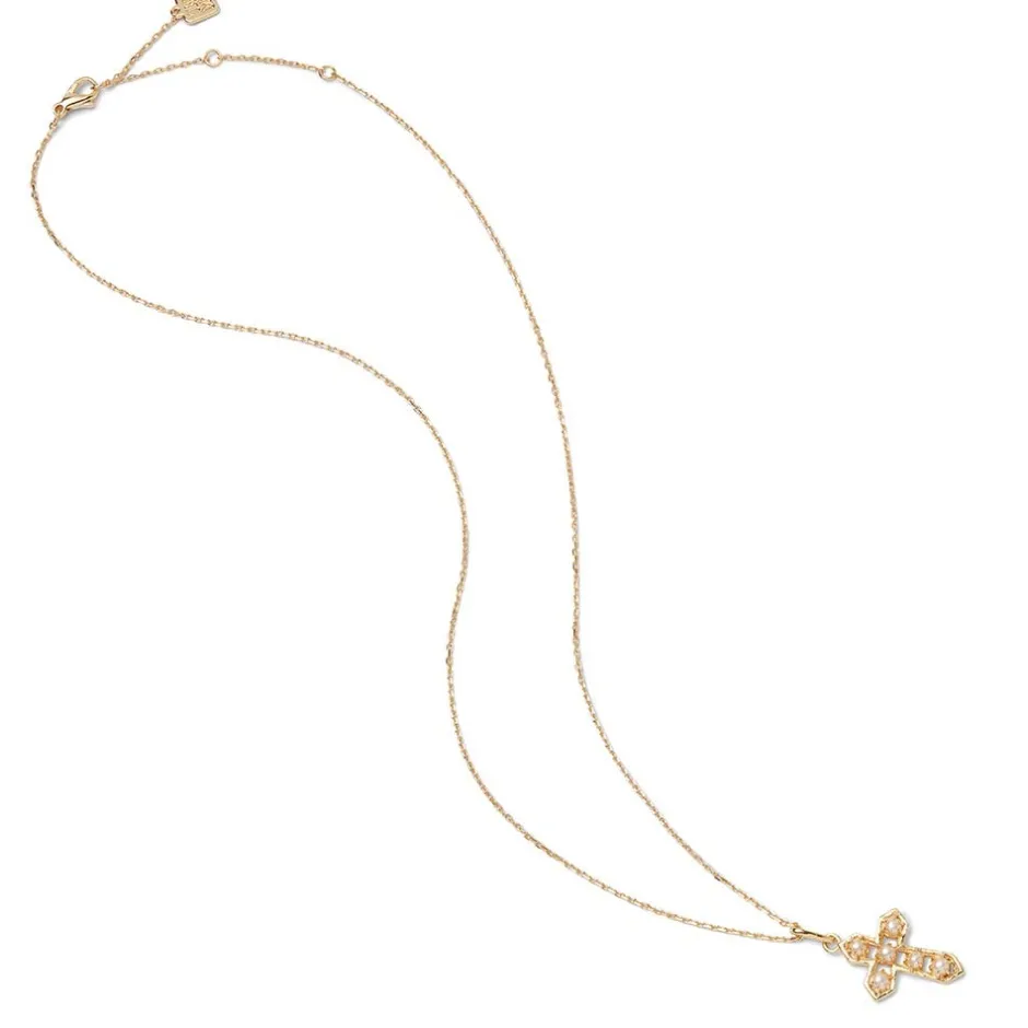 Sale Filipino Pearl Cross Pendant Necklace Necklaces