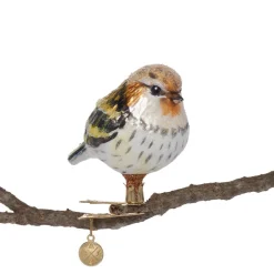 Hot Finch Handmade Glass Ornament Ornaments
