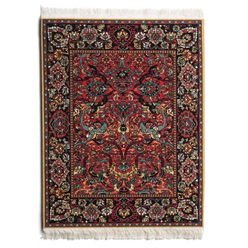 Best Floral Arabesque MouseRug Office
