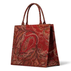 Discount Four Seasons Paisley Oversize Structured Tote Bags
