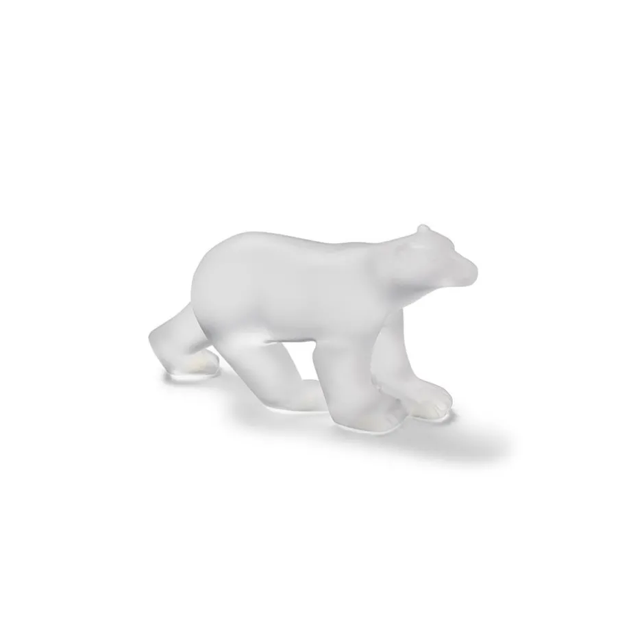 Outlet François Pompon: Polar Bear Small Clear Sculpture Sculpture