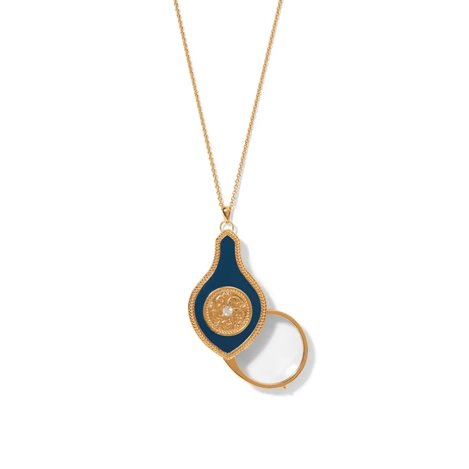 Hot French Loupe Magnifier Pendant Necklace Necklaces