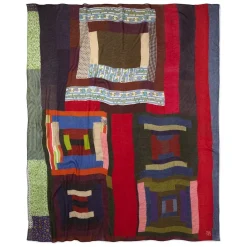 Discount Gee's Bend Pettway Quilt Design Oblong Silk Scarf Scarves & Wraps
