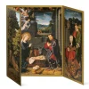 New Gerard David: The Nativity Triptych Holiday Cards Holiday Cards