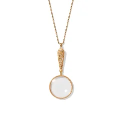 Best Gilded Age Magnifier Pendant Necklace Necklaces
