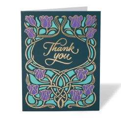 Online Gilded Book Covers Thank-You Cards Notecards & Correspondence
