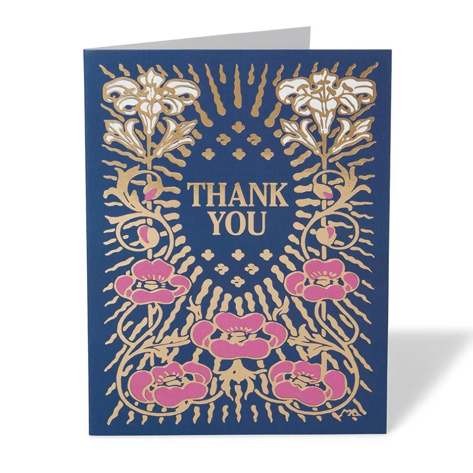 Online Gilded Book Covers Thank-You Cards Notecards & Correspondence
