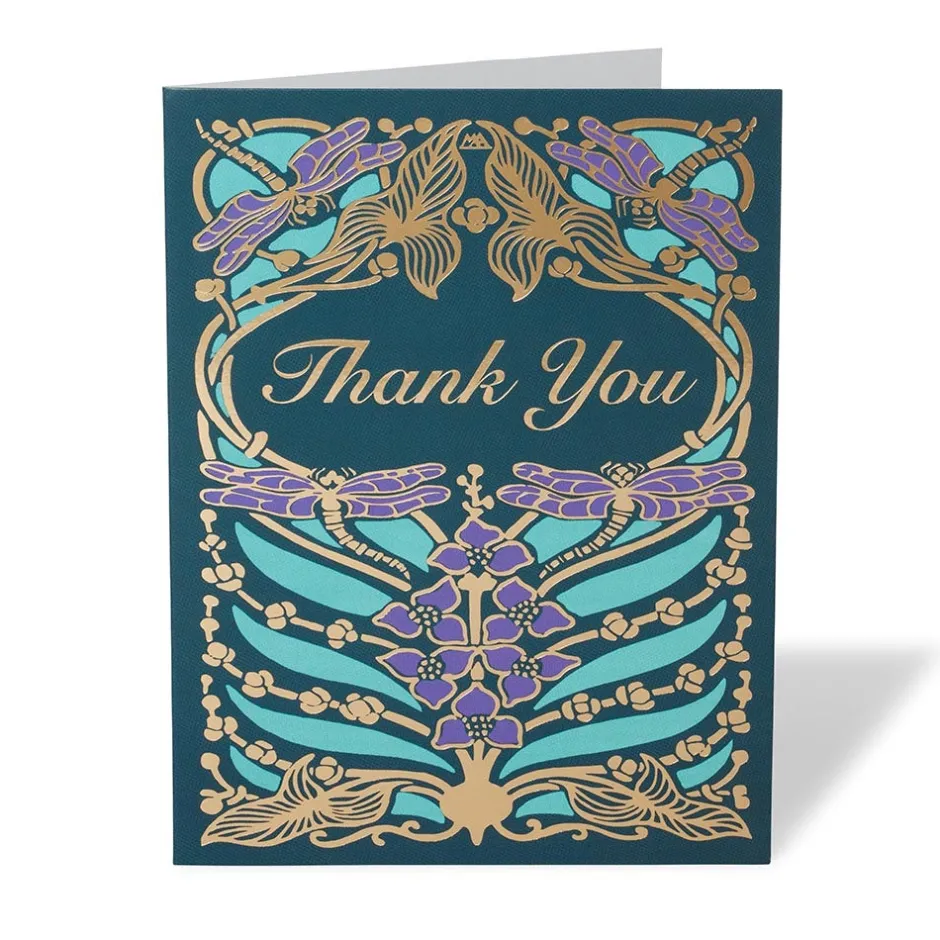 Online Gilded Book Covers Thank-You Cards Notecards & Correspondence