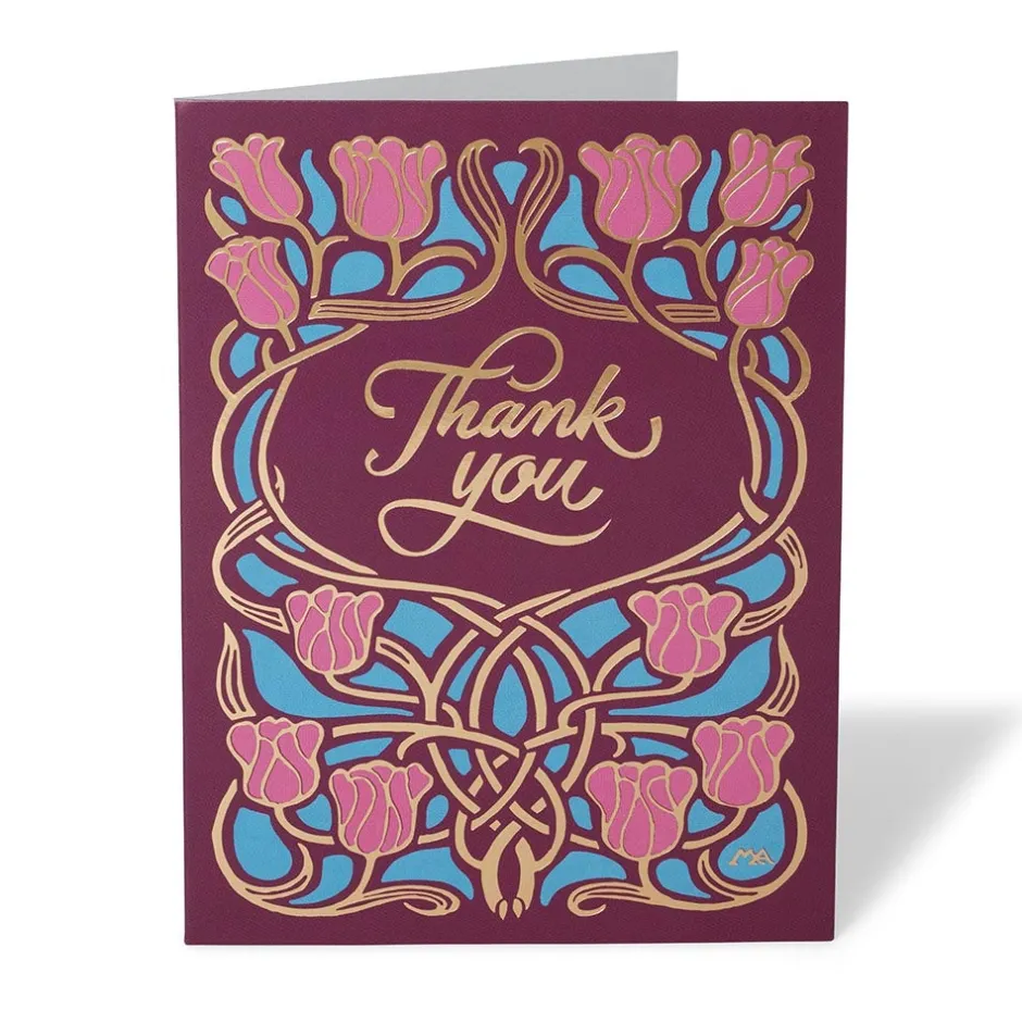 Online Gilded Book Covers Thank-You Cards Notecards & Correspondence