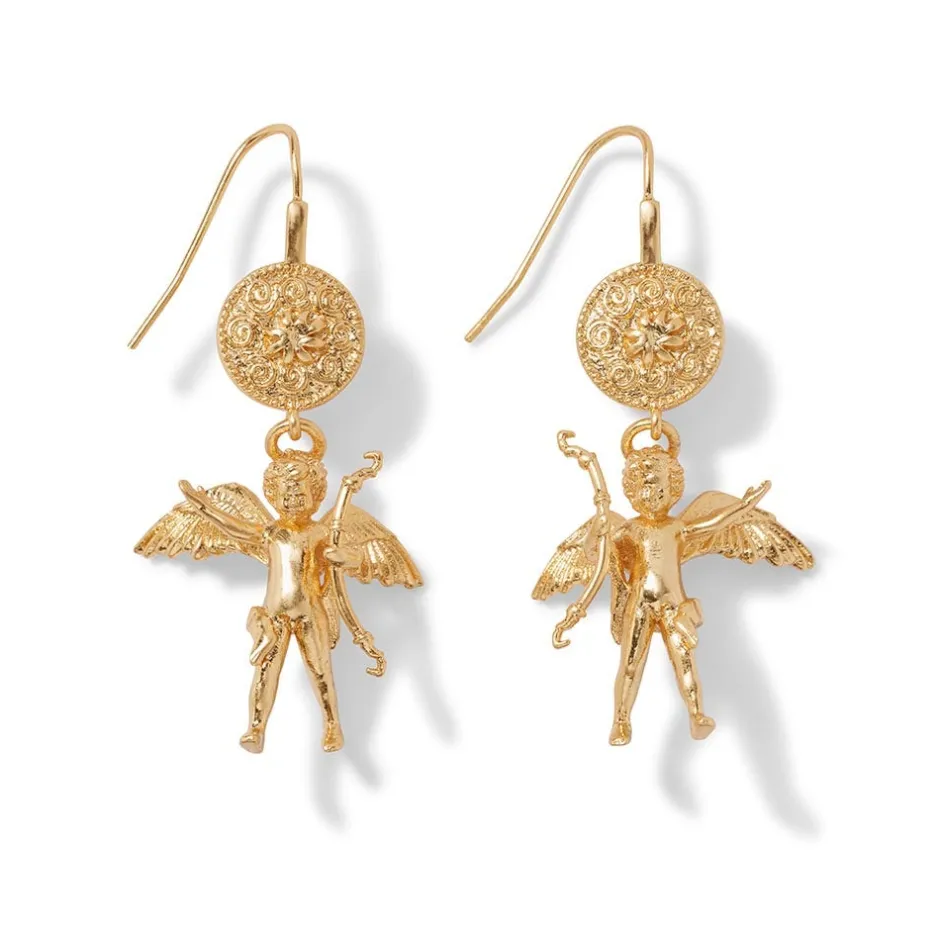 Outlet Greek Eros Drop Earrings Earrings