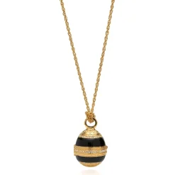 Hand-Enameled Egg Pendant Watch Watches