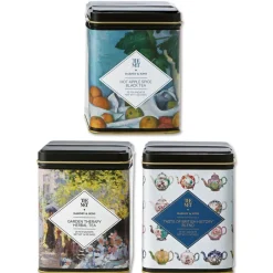 Hot Harney & Sons Tea Tin Set Tableware