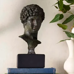 Outlet Head of a Youth Sculpture Sculpture