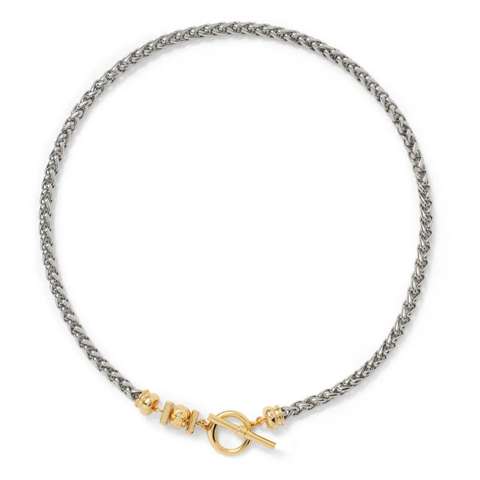Clearance Hellenistic Two-Tone Collar Necklace Necklaces