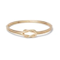 New Herakles Knot Hinged Bangle Bracelets