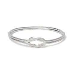New Herakles Knot Hinged Bangle Bracelets
