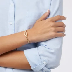New Herakles Knot Hinged Bangle Bracelets