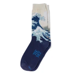 Hot Hokusai Great Wave Men's Socks Small Accessories