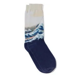 Hot Hokusai Great Wave Men's Socks Small Accessories