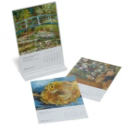 New Impressionism Gardens Plexiglass Calendar Refill 2025 Calendars