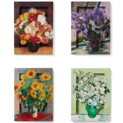 Sale Impressionist & Post-Impressionist Bouquets Pop-Up Cards Notecards & Correspondence