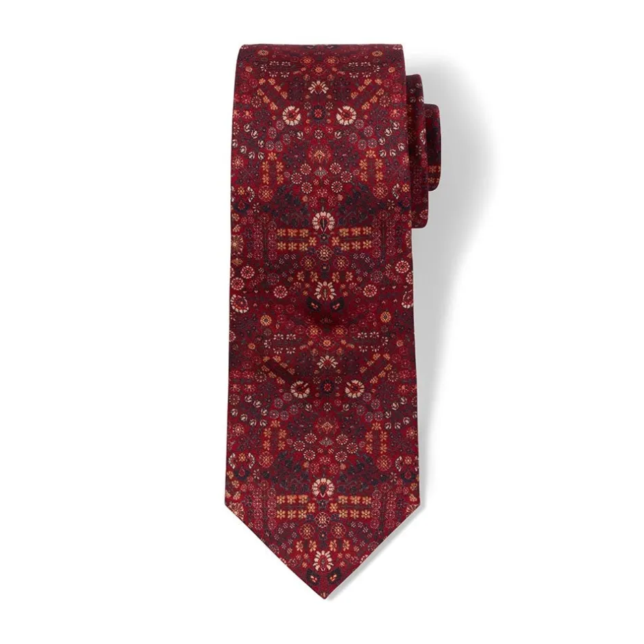 Online Indian Millefleurs Silk Necktie Small Accessories