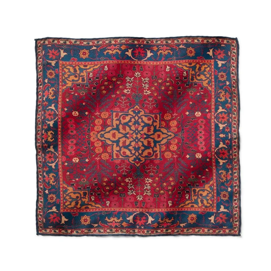 Hot Iranian Vase Carpet Silk Pocket Square Small Accessories