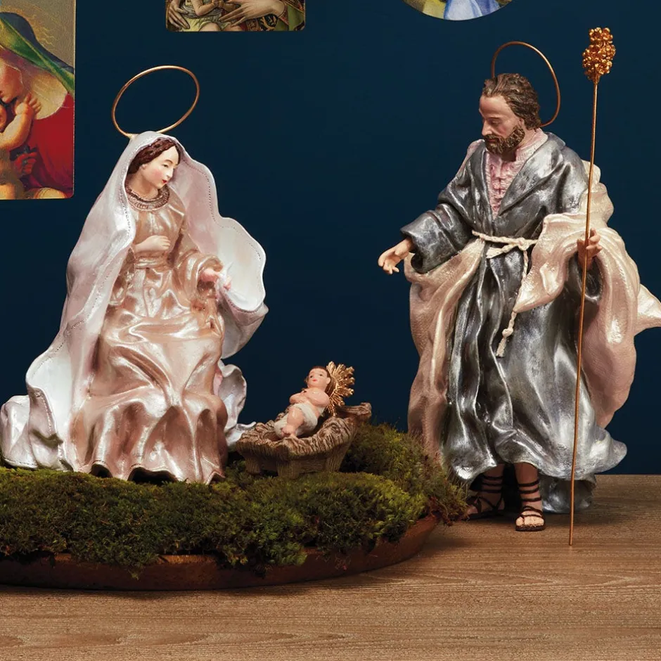 Online Italian Crèche Holy Family Figurine Set Ornaments