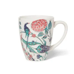 Outlet Iznik Garden Covered Mug with Tea Infuser Tableware