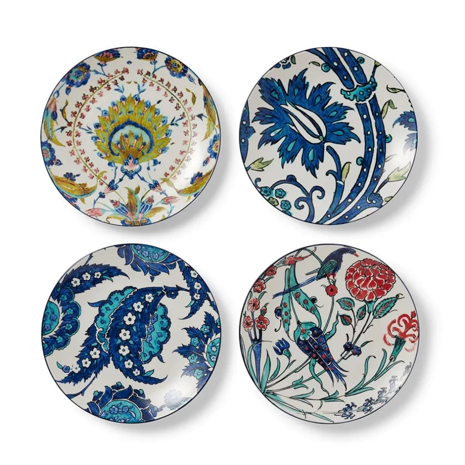 Online Iznik Garden Side Plate Set Tableware