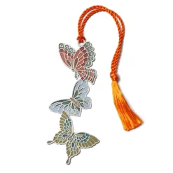 Hot Japanese Obi Butterflies Bookmark Office