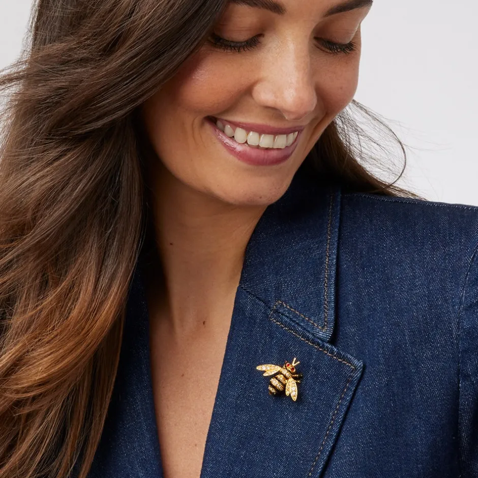 Best Jeweled Bee Brooch Pins & Brooches