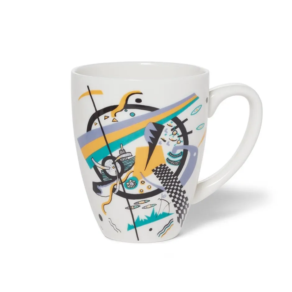 Hot Kandinsky Small Worlds Covered Mug with Tea Infuser Tableware