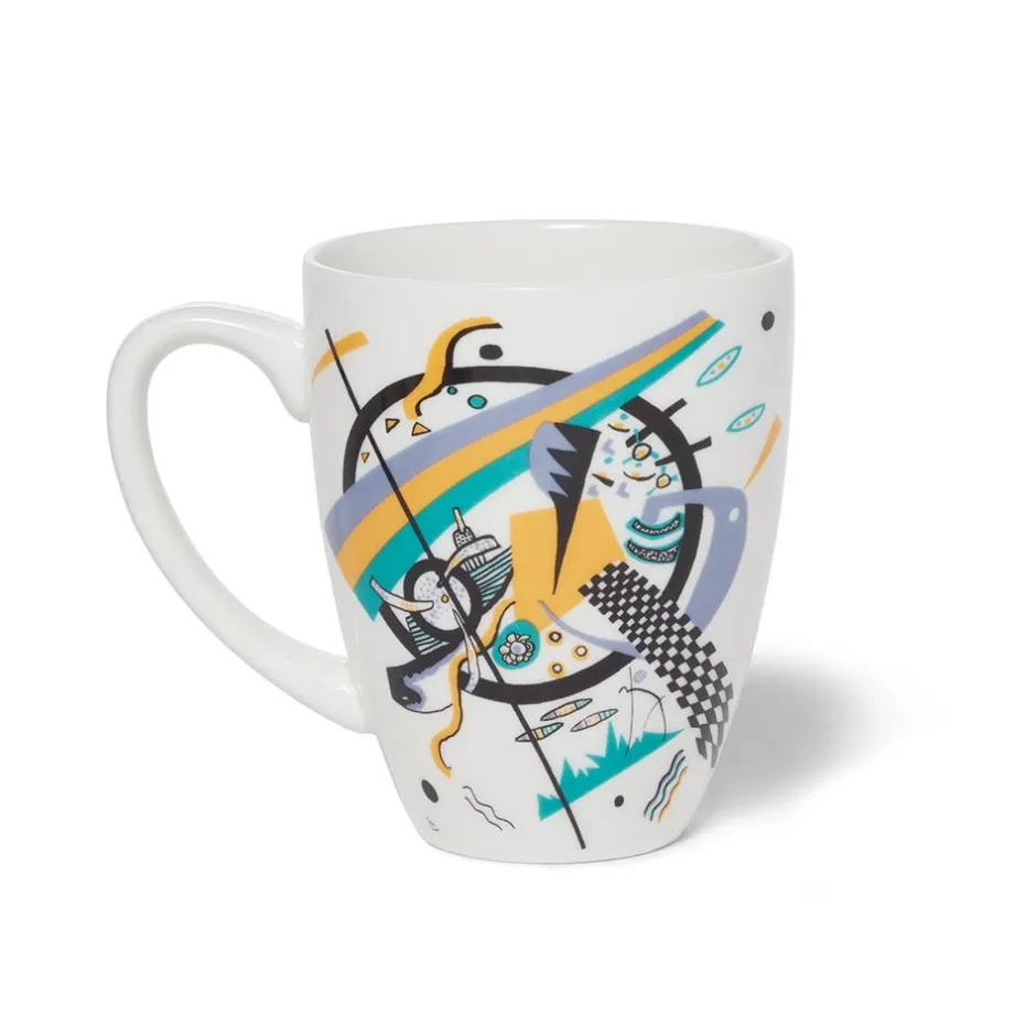 Hot Kandinsky Small Worlds Covered Mug with Tea Infuser Tableware