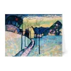 Discount Kandinsky: Winter Landscape Holiday Cards Holiday Cards