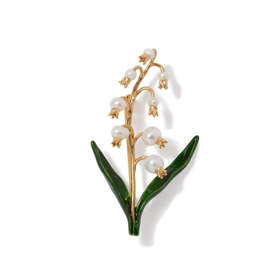 Hot Lily-of-the-Valley Brooch Pins & Brooches