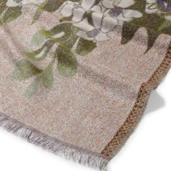 Best Louis C. Tiffany Gladioli Wool-Blend Shawl Scarves & Wraps