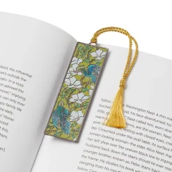 Online Louis C. Tiffany Hibiscus and Parrots Bookmark Office